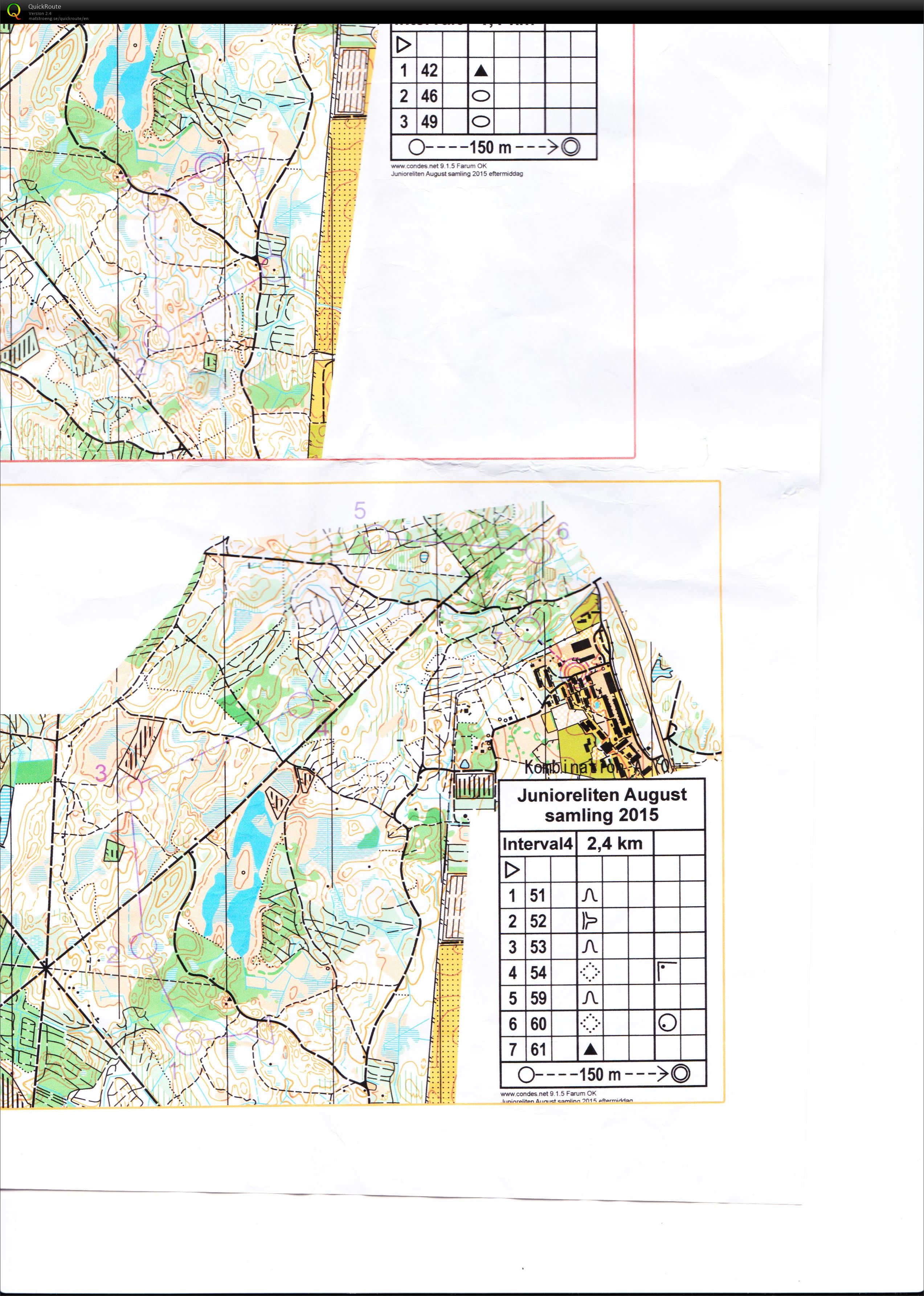 O-intervaller landsholdssamling Hillerød 4 (08-08-2015)